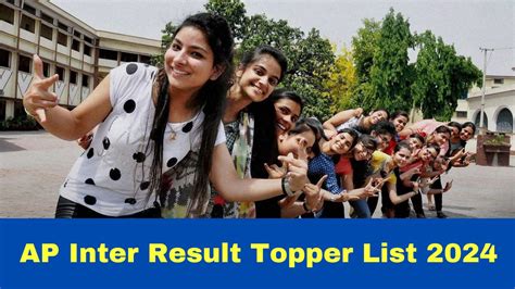 AP Inter Result 2024 Toppers List: Check out Pass percentage, .